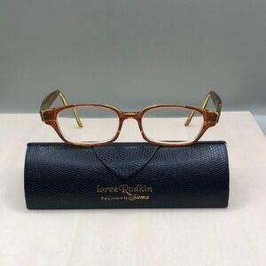 Loree Rodkin Eye Couture By Sama Evan Amber Frames 48-17-137